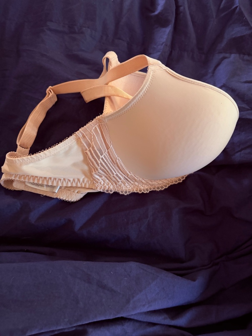 Wacoal 36C “La Femme” Smooth Nude Lace-Trim Underwire Bra - Super Supportive. - Picture 6 of 6